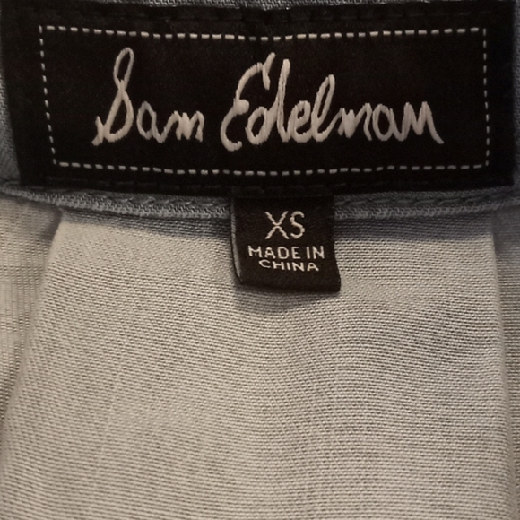 Sam Edelman Chambray Long Sleeved Top - Picture 14 of 14